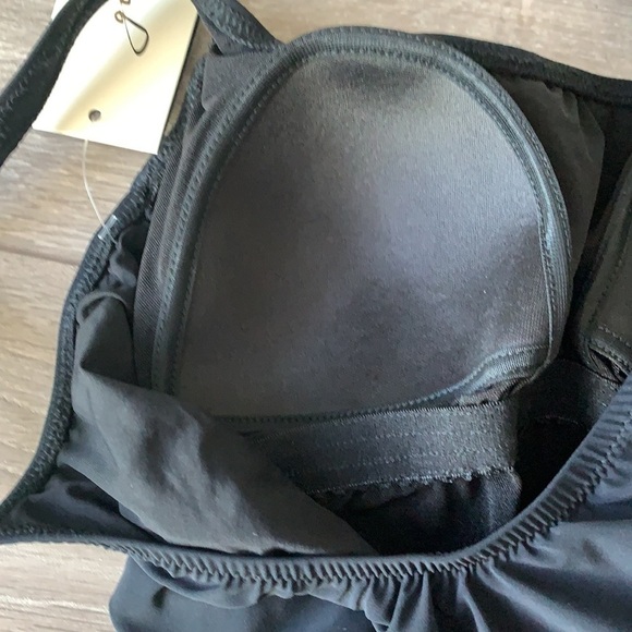 NWT Gottex Moto Lace Up Side Shirred Swimsuit - Picture 5 of 7